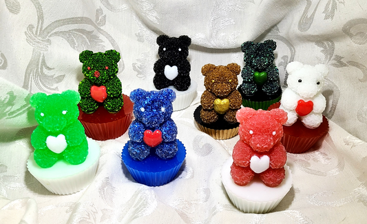 Bears with hearts